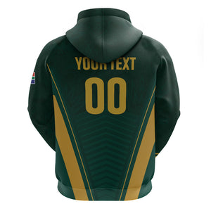 Custom South Africa 2026 World Football Zip Hoodie Bafana Bafana Woza