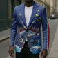 Custom Cape Verde 2026 World Football Blazer Blue Sharks Come On