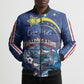 Custom Cape Verde 2026 World Football Bomber Puffer Jacket Blue Sharks Come On