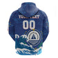 Custom Cape Verde 2026 World Football Hoodie Blue Sharks Come On