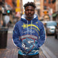 Custom Cape Verde 2026 World Football Hoodie Blue Sharks Come On