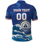 Custom Cape Verde 2026 World Football Polo Shirt Blue Sharks Come On