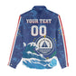 Custom Cape Verde 2026 World Football Women Casual Shirt Blue Sharks Come On