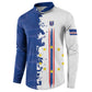 Personalized Cabo Verde 2026 Football Button Sweatshirt Crioulos Make History