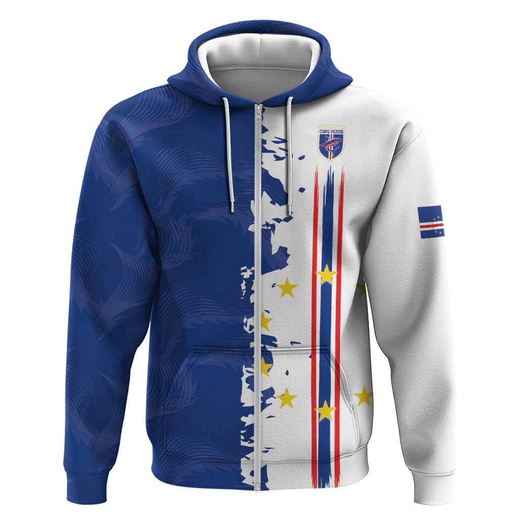 Personalized Cabo Verde 2026 Football Hoodie Crioulos Make History