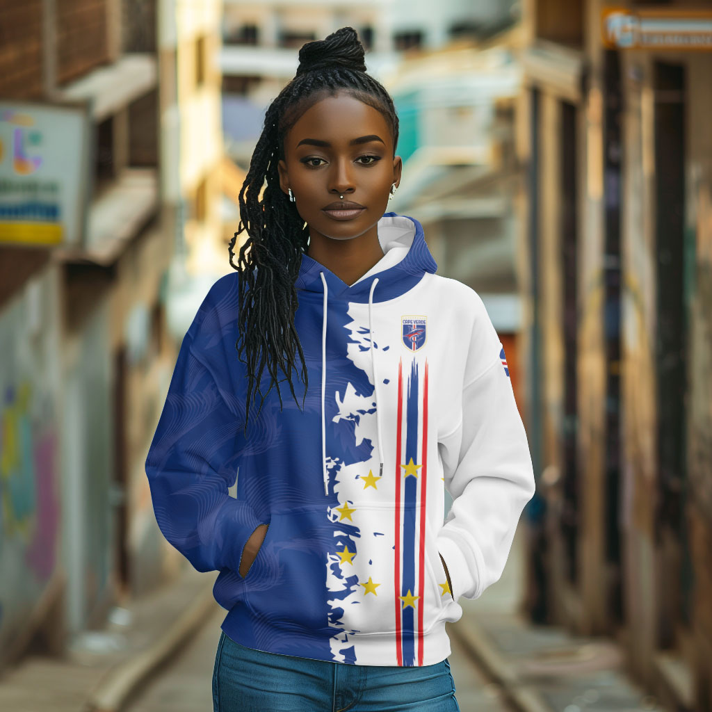 Personalized Cabo Verde 2026 Football Hoodie Crioulos Make History