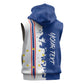 Personalized Cabo Verde 2026 Football Sleeveless Zip Hoodie Crioulos Make History