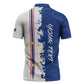 Personalized Cabo Verde 2026 Football Zipper Polo Shirt Crioulos Make History