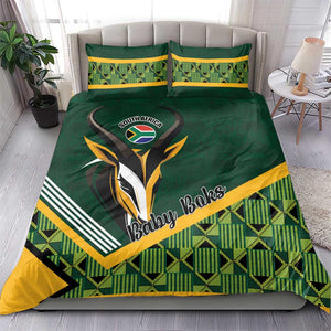 Rugby South Africa Bedding Set Baby Boks Go Champions