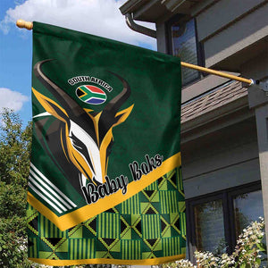 Rugby South Africa Garden Flag Baby Boks Go Champions