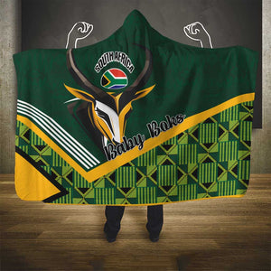 Rugby South Africa Hooded Blanket Baby Boks Go Champions