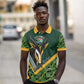 Custom Rugby South Africa Polo Shirt Baby Boks Go Champions