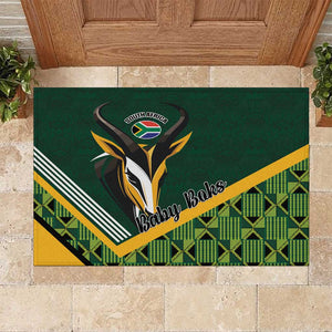 Rugby South Africa Rubber Doormat Baby Boks Go Champions