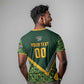 Custom Rugby South Africa T shirt Baby Boks Go Champions