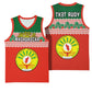 Personalized Madagascar Basketball Jersey with Madagasikara Seal and Baobab African Pattern - African Pride
