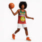 Personalized Madagascar Basketball Jersey with Madagasikara Seal and Baobab African Pattern - African Pride
