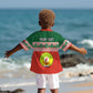 Personalized Madagascar Kid Hawaiian Shirt with Madagasikara Seal and Baobab African Pattern