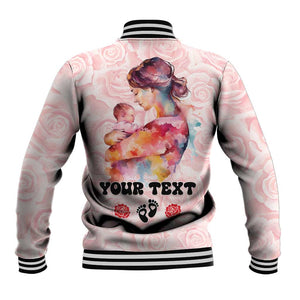 Happy Mother Day Baseball Jacket Mommy Est 2024 LT01