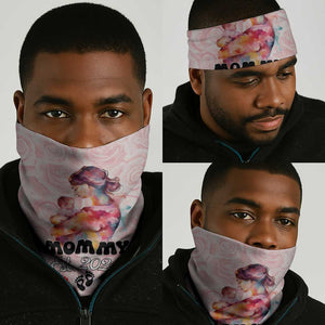 Happy Mother Day Neck Gaiter Mommy Est 2024 LT01
