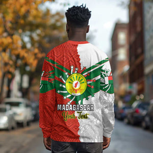 Personalized Madagascar Independence Day Long Sleeve Shirt - 26 June, Baobab Mix African Pattern LT01