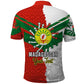 Personalized Madagascar Independence Day Polo Shirt - 26 June, Baobab Mix African Pattern