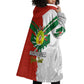 Personalized Madagascar Independence Day Wearable Blanket Hoodie - 26 June, Baobab Mix African Pattern