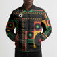 Jamaica Soccer 2026 Bomber Puffer Jacket Reggae Stylized