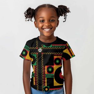 Jamaica Soccer 2026 Kid T shirt Reggae Stylized