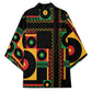 Jamaica Soccer 2026 Kimono Reggae Stylized
