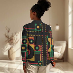 Jamaica Soccer 2026 Women Casual Shirt Reggae Stylized
