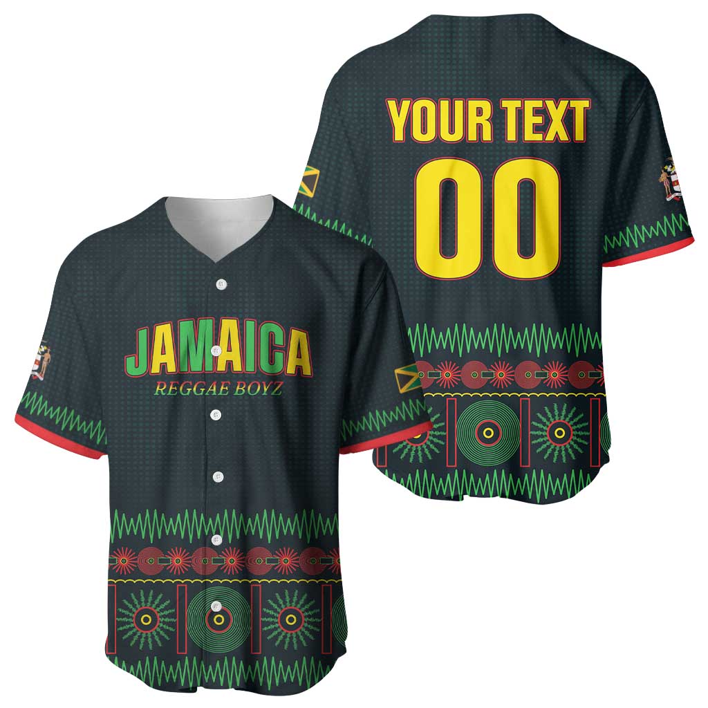 Custom Soccer 2026 Jamaica Baseball Jersey Reggae Music Spirit