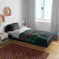 Soccer 2026 Jamaica Bedding Set Reggae Music Spirit