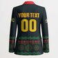 Custom Soccer 2026 Jamaica Blazer Reggae Music Spirit