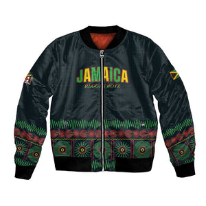 Custom Soccer 2026 Jamaica Bomber Jacket Reggae Music Spirit