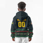Custom Soccer 2026 Jamaica Kid Hoodie Reggae Music Spirit
