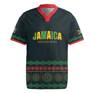 Custom Soccer 2026 Jamaica Rugby Jersey Reggae Music Spirit