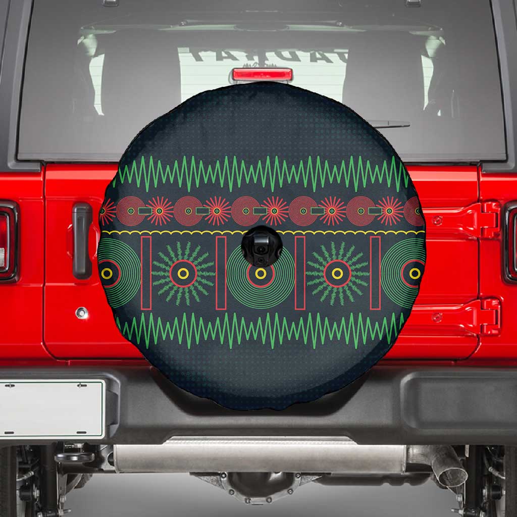 Soccer 2026 Jamaica Spare Tire Cover Reggae Music Spirit
