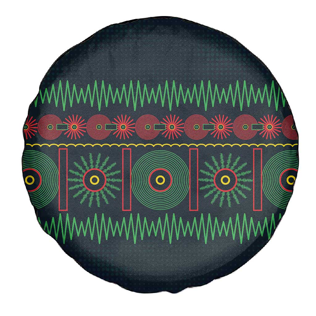 Soccer 2026 Jamaica Spare Tire Cover Reggae Music Spirit