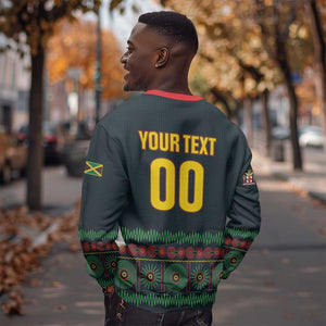 Custom Soccer 2026 Jamaica Sweatshirt Reggae Music Spirit