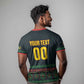 Custom Soccer 2026 Jamaica T shirt Reggae Music Spirit
