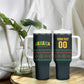 Custom Soccer 2026 Jamaica Tumbler With Handle Reggae Music Spirit