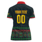 Custom Soccer 2026 Jamaica Women Polo Shirt Reggae Music Spirit