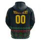 Custom Soccer 2026 Jamaica Zip Hoodie Reggae Music Spirit