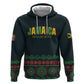 Custom Soccer 2026 Jamaica Zip Hoodie Reggae Music Spirit