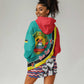 Personalized Mozambique Independence Day Hoodie Dress - June 25, Mozambiki Emblem