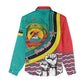 Personalized Mozambique Independence Day Women Casual Shirt - June 25, Mozambiki Emblem LT01