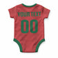 Custom Morocco 2026 Football Baby Onesie Atlas Lionesses Born Winners
