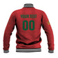 Custom Morocco 2026 Football Baseball Jacket Atlas Lionesses Born Winners