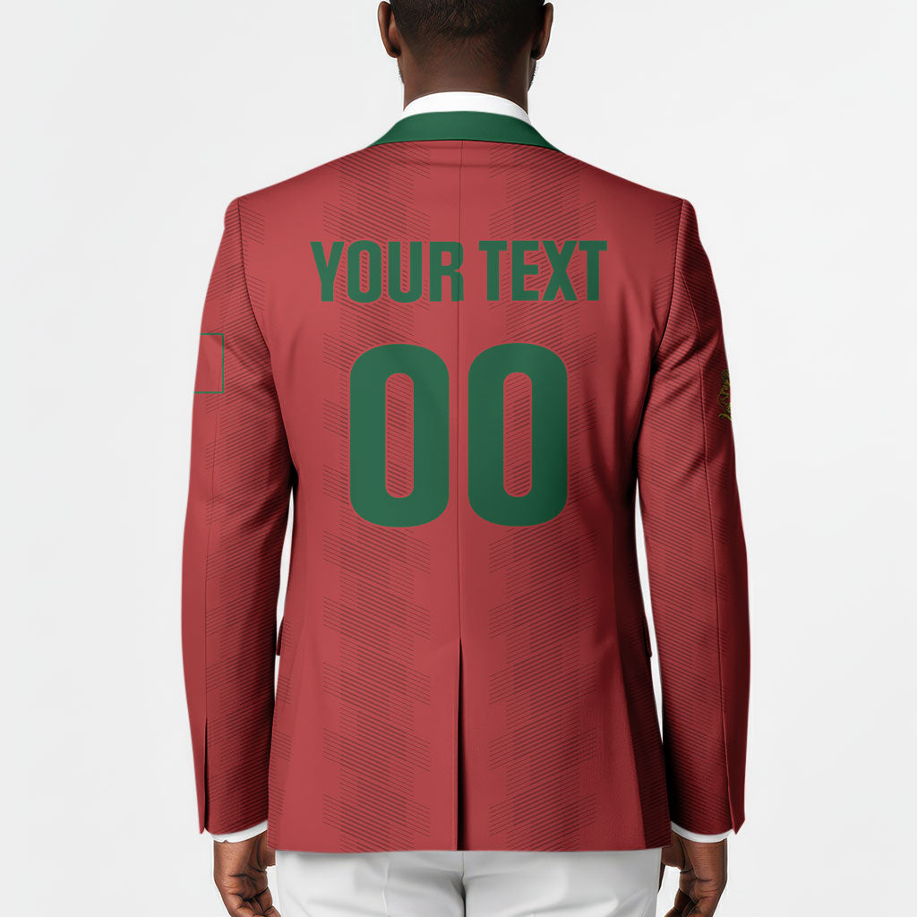 Custom Morocco 2026 Football Blazer Atlas Lionesses Born Winners