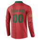 Custom Morocco 2026 Football Button Sweatshirt Atlas Lionesses Born Winners